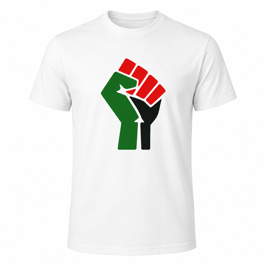 Palestine Solidarity Unisex Cotton T-Shirt – Red