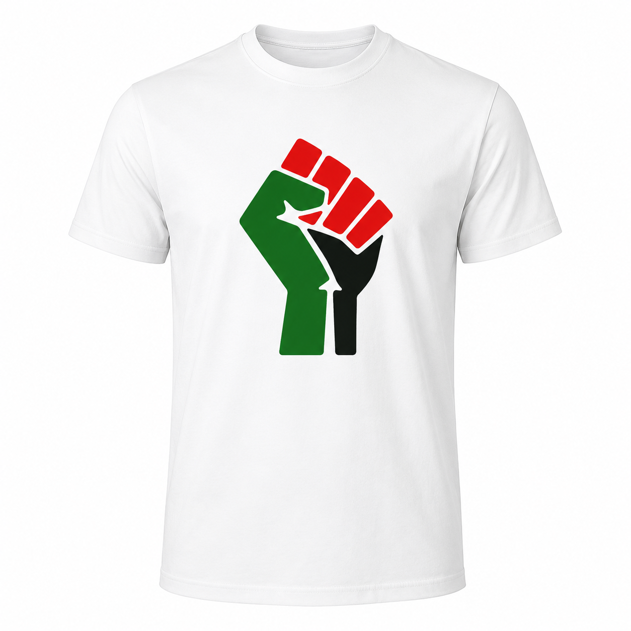 Palestine Solidarity Unisex Cotton T-Shirt – Red