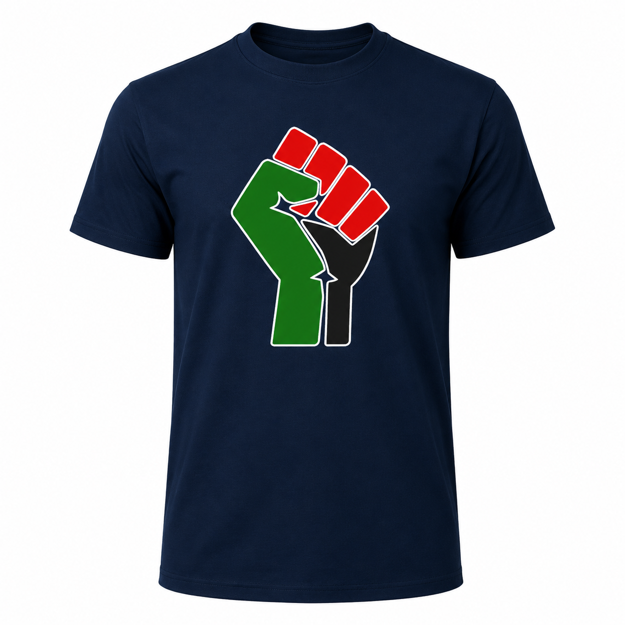Palestine Solidarity Unisex Cotton T-Shirt – Red