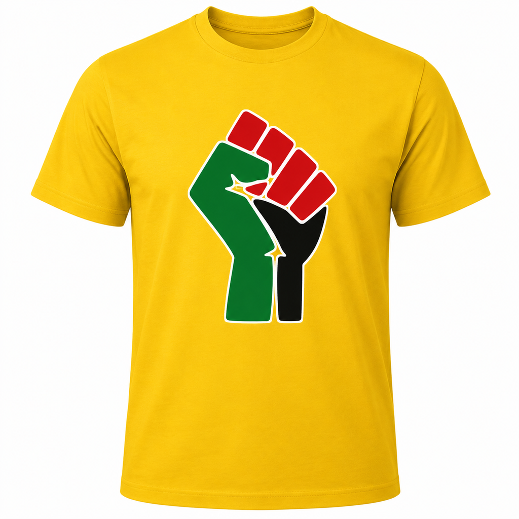 Palestine Solidarity Unisex Cotton T-Shirt – Red