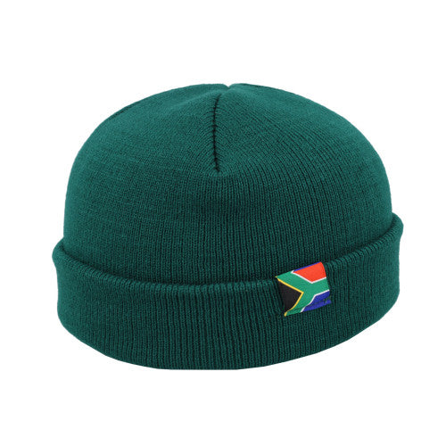 SA Supporters Beanie – Green & Gold