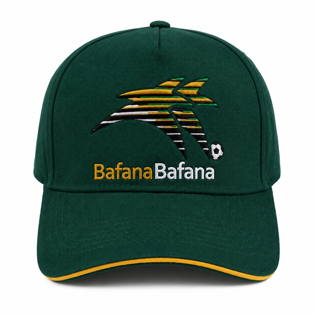 SA Supporters Cap | Green and Gold Embroidered Edition